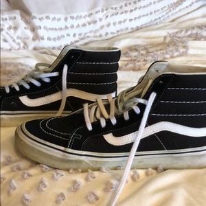 Black High Top Vans